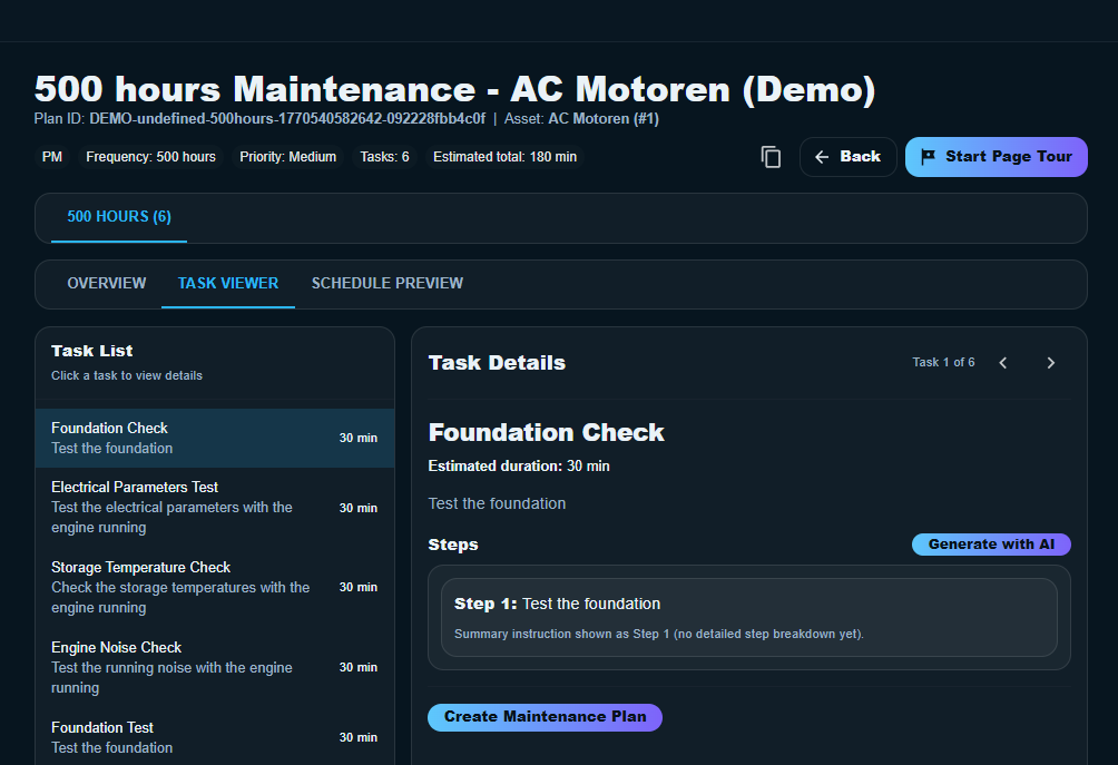 Planned maintenance placeholder