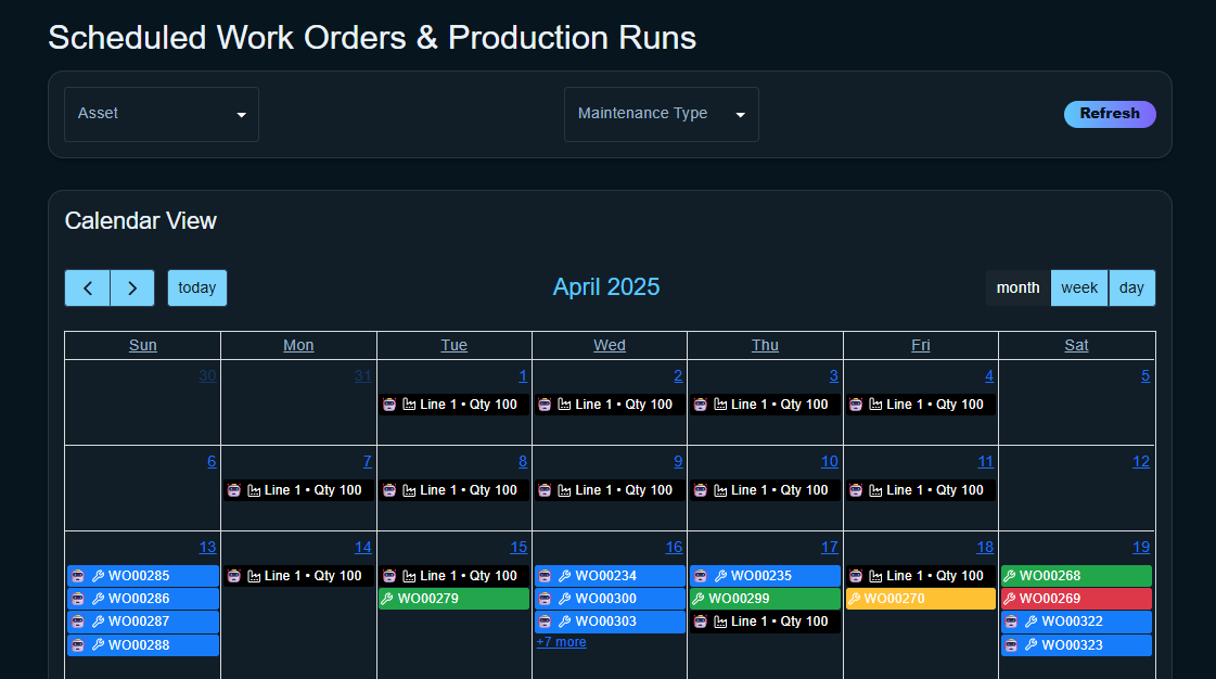Scheduling placeholder